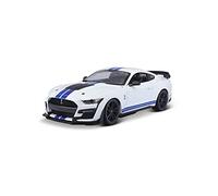 Ford Shelby MUSTANG GT500 2020 Bianco Blu Modellino Auto 1:18 Maisto