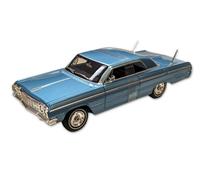 Maisto Modellino Chevrolet 32908 Impala SS 64 Blu Scala 1:26 Auto
