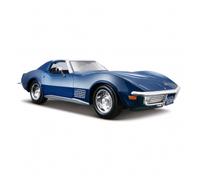 Maisto Modellino Chevrolet Corvette 70 1:24 Die-Cast Collezionista Licenziato