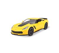 Modellino di Auto Corvette Z06 Gialla in Metallo 1/24