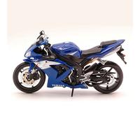 Maisto MODELLINO in Scala Compatibile con Yamaha YZF-R1 Blue 1:12 MI4071B