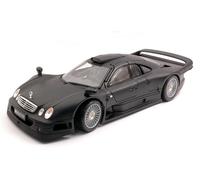 Maisto Modellino Mercedes CLK GTR Versione Stradale Opaca Nera Scala 1:18