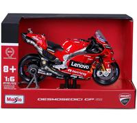 Maisto - Modellino Moto Ducati Lenovo MotoGP Desmosedici 2022 1/6 Bagnaia