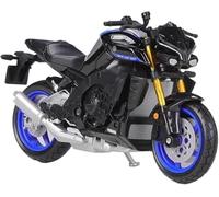 Maisto Modello in scala pressofuso 1/18 compatibile con modello replica miniatura Yamaha MT-10 SP 2023, realizzato in metallo e plastica, multicolore