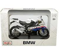 Bmw S 1000 Rr White 1:12 Model 32702 MAISTO