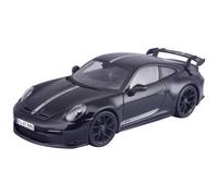 Porsche 911 GT3 2023 Nero Con Strisce Modellino Auto 1:18 Maisto