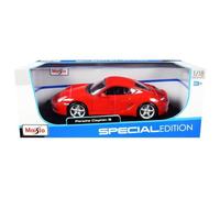 Maisto Porsche Cayman S in Colore Rosso in Scala 1/18 (31122R)