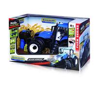 Maisto, Radiocomando Trattore New Holland, per bambini dagli otto anni in su, su