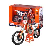 Supercross Red Bull KTM 450 SX-F Moto Grande Scala 1:6 Modellino Metallo Maisto