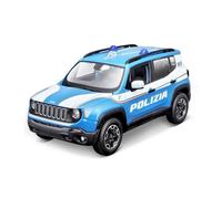 Jeep Renegade Polizia Modellino Metallo Maisto Collezione Scala 1:24