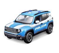 Jeep Renegade Polizia Modellino Metallo Maisto Collezione Scala 1:24
