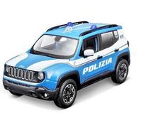 Jeep Renegade Polizia Modellino Metallo Maisto Collezione Scala 1:24