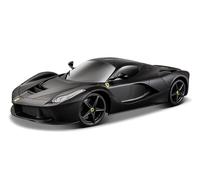 Maisto Tech R/C Ferrari LaFerrari - Auto telecomandata in scala 1:24, 2,4 GHz, con impugnatura a pistola, dai 5 anni in su, 20 cm, nero opaco (581530-2)