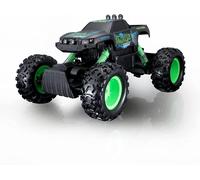 Maisto Tech Auto Radiocomandato Rock Crawler Nero 32Cm Monster Truck