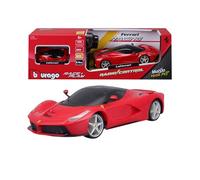 Maisto Tech, Bburago - Co-Pack Radiocomando LaFerrari 1:24 e Diecast 1:43, Auto RC e Collezione, Licenza Ufficiale Ferrari, Confezione Speciale, Età 5+