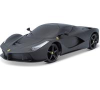 Maisto Tech R/C Ferrari LaFerrari - Auto telecomandata in scala 1:24, 2,4 GHz, con impugnatura a pistola, dai 5 anni in su, 20 cm, nero opaco (581530-2)