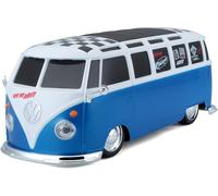 Maisto Tech Macchina Radiocomandata VW Van Samba Blu Bianco Scala 1:24 Bulli