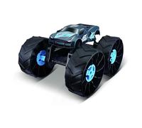 Maisto Tech R/C Cyklone AWT: veicolo telecomandato con pneumatici senza aria, frequenza 2,4 GHz, con telecomando Mini Pro, da 5 anni, 24 cm, blu scuro (581796)