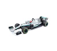 Maisto Tech R/C F1 Mercedes AMG Petronas W10, 2019 - Auto Formula 1 telecomandata di Lewis Hamilton in scala 1:24, fedele all'originale, 2,4 GHz, comando a pistola, 22 cm, colore argento, 582352