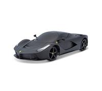 Maisto Tech R/C Ferrari LaFerrari - Auto telecomandata in scala 1:24, 2,4 GHz, con impugnatura a pistola, dai 5 anni in su, 20 cm, nero opaco (581530-2)