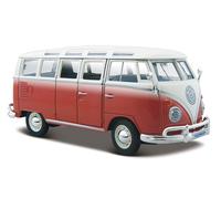 Maisto: Volkswagen Van "Samba" 1:24 (Blu / Rosso) (Modellino Die-Cast) - AA.VV.