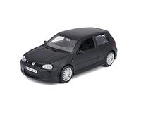 Maisto VW Golf R32: modellino auto in scala 1:24, porte mobili, 20 cm, nero opac