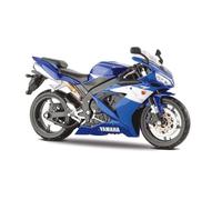 Maisto Yamaha YZF-R1 Motorbike-1:12 Scale-Incredibly Detailed Die-Cast Replica Collectible Motorcycle Model Moto, Colore Blu, Small, M32712