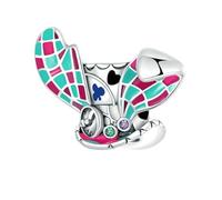 MAITONGG 925 Argento Sterlina Moda Colore Gatto Incanti Perline Per Le Donne Adatto Braccialetti Originali Buoni Gioielli Fai Da Te