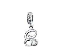 MAITONGG 925 Sterling Silver Alphabet Letter Diy Dangle Charm Beads Fit Original Bracciale Collana Pendente Per La Fabbricazione Di Gioielli