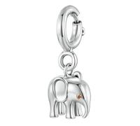 MAITONGG 925 Sterling Silver Amore Cuore Charm Bassotto Cane Pendente Viola Cristallo Lotus Perline Fit Bracciale Collana Fai Da Te Ragazza
