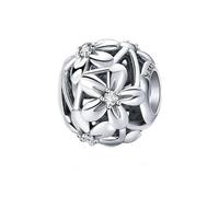 MAITONGG 925 Sterling Silver Blu Valigia Da Viaggio Charm Rosa Auto Pendente Famiglia Casa Casa Perline Fit Donne Bracciale Gioielli Fai Da Te