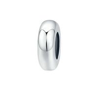 MAITONGG 925 Sterling Silver Charm Zircone Chiaro Famiglia Cuore Croce Catena Di Sicurezza Perline Fit Bracciale Collana Fai Da Te Gioielli Raffinati