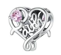 MAITONGG 925 Sterling Silver Colorato Loto & Scarabeo Charm Croce Cranio Perline Pendente Fit Originale Bracciale Fai Da Te Collana Gioielli