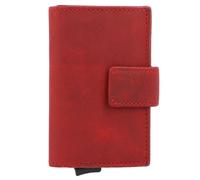 Maître Birkenfeld c-three Custodia per carta di credito Protezione RFID Pelle 6.5 cm rosso
