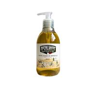 Maître Savon de Marseille - Sapone Liquido di Marsiglia Nature - 300ml - Detersione Delicata - 96% Ingredienti Naturali