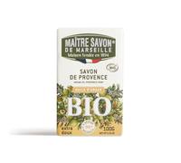 Maître Savon de Marsiglia Sapone all'Olio di Argan da 100 g - Sapone biologico di Marsiglia COSMOS Organic, rigenerante e protettivo