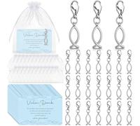 Maitys 24 Set Bomboniere per Cresima Bomboniere di Ringraziamento per gli Ospiti Include 24 Biglietti di Ringraziamento per la Comunione Per Cresima, Comunione e Battesimo