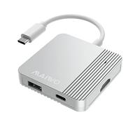MAIWO 5 in 1 USB Type-C Expander Hub con HDMI 4K, 1 porta USB 3.2, 1 porta USB C 3.2, 1 porta USB 2.0, 100 W per laptop, MacBook, Thinkpad, EliteBook