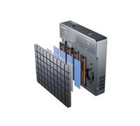 MAIWO Custodia SSD NVMe M.2 USB 4.0 A 4 Bay, 40 Gbps, Compatibile con M.2 e Type-C 4.0, 32 TB, Spina UE