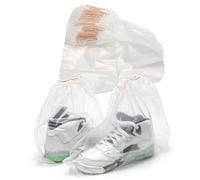 MAIXINNEW 30 copriscarpe impermeabili antiscivolo, usa e getta, trasparenti, in plastica trasparente