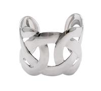 MAJALE Bracciale schiavo donna, uomo oro o argento - bracciale gotico geometrico regolabile bobina minimalista - eleganza vintage per feste