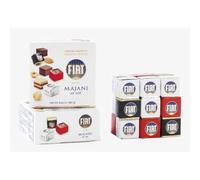 Majani Cremino Dadino Fiat Mix Gusti assortiti - 1 Astuccio da 18 Cioccolatini Majani Cremini Assortiti - 182 grammi - Senza Glutine -