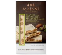 MAJANI MAXI TAVOLETTA BIANCA CON MANDORLE SALATE E PISTACCHI 250 GR