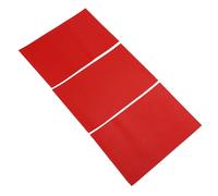 Majatou 3pcs Kit Patch di Riparazione in PVC Set Kit di Riparazione Patch in PVC Impermeabile per Kayak in Canoa con Barca con Zattera Gonfiabile per Cana di Barca con Zattera Gonfiabile (Rosso)