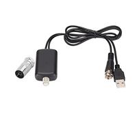 Majatou Amplificatore TV HD da 25 DB, Potenziamento del Segnale Interno USB Boost Canale per Antenna TV