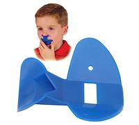 Majatou Flauto Naso in Plastica, Flauto Naso Professionale, per Bambini in Plastica Blu Scuro Fischietto per Allenamento del per il Controllo della Gola del