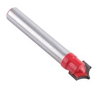 Majatou Incisione CNC 3D, Punte per Fresa, Codolo da 6 Mm Frese per Incisione CNC 3D Punte per Fresa con Punta a Scanalatura a V Punte per Lavorazione del Legno Utensili per (8mm