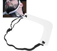 Majatou Un Modellatore per Barba Uomo Modellatore per Barba in Plastica Baffi Guida per Rifinire la Scollatura Strumento per Modellare la per del Viso Rasatura