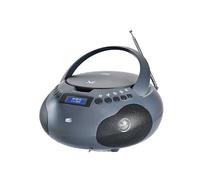 NEW MAJESTIC Boombox Radio Stereo Digitale DAB Lettore CD Mp3 AUX Nero AH-264 DAB