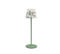 Majestic ALEA DULAC PM - Lampada da tavolo LED senza fili ricaricabile per interni ed esterni, H37cm, confezione regalo riutilizzabile, Palma